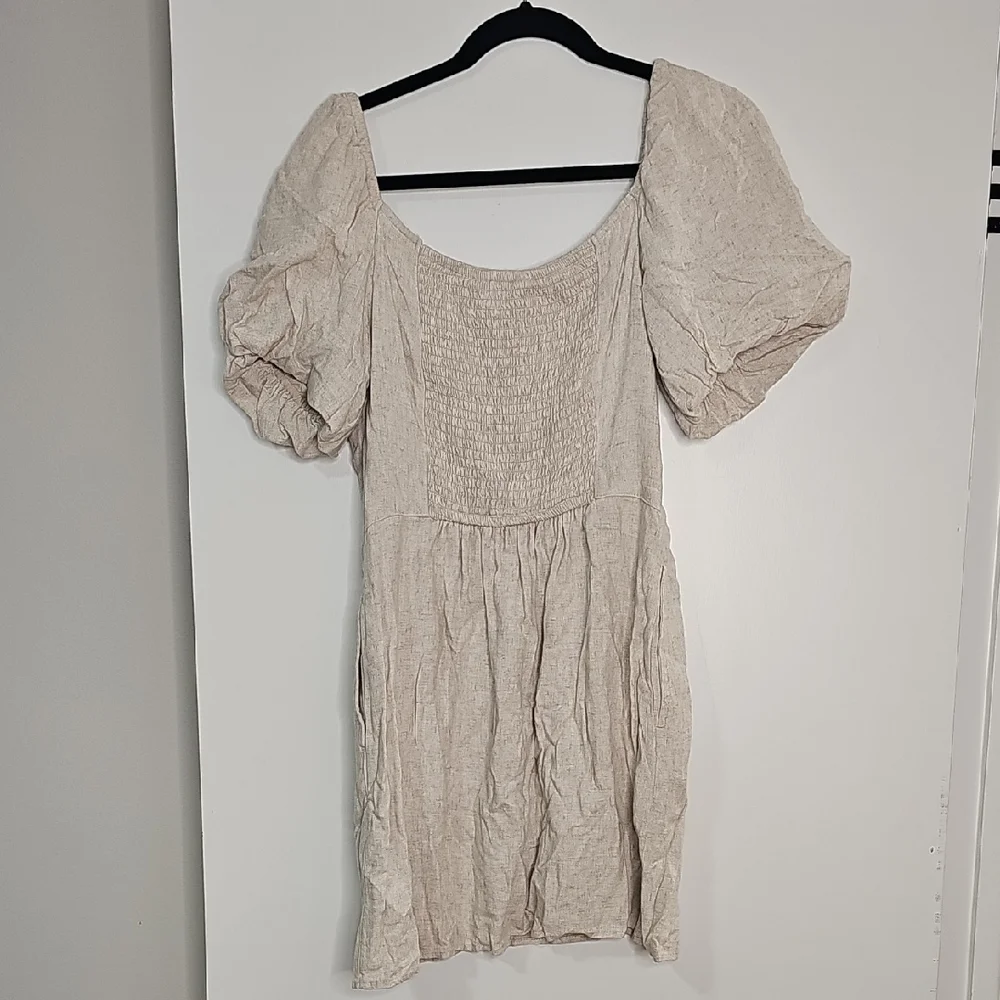 Abercrombie & Fitch Cream Mini Dress - Picture 3 of 3